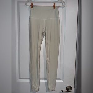 Lululemon Align High Rise Pant Legging 28” - Bone - Size 6